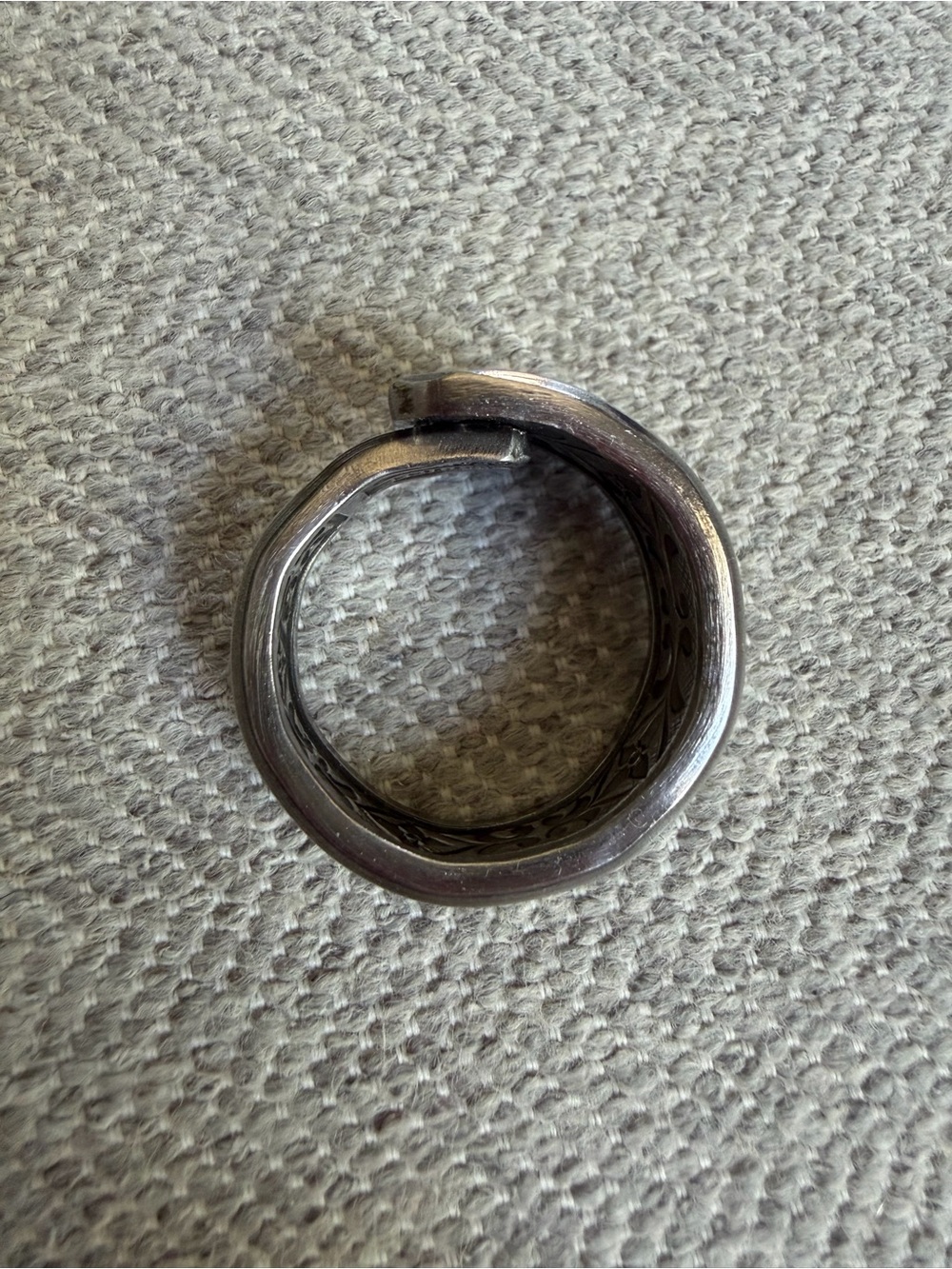 Stainless Spoon Ring Size 11 - Picture 8 of 12